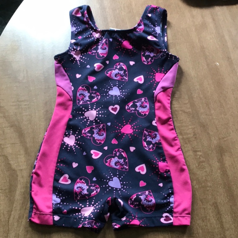 Kids gymnastics suit